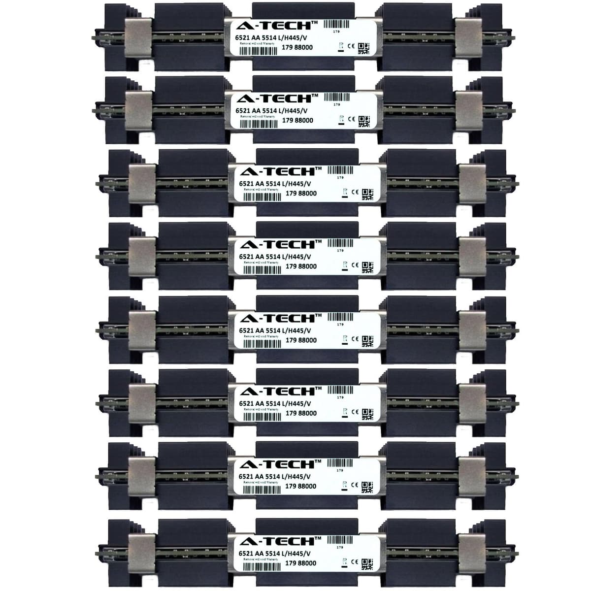 A-Tech Kit de 32GB (8 x 4GB) Memoria RAM Fully Buffered para Servidores y Estaciones de Trabajo Apple Mac Pro Quad-core y 8-core 2.0GHz 2.66GHz 3.0GHz Intel Xeon MA356LL/A A1186 PC2-5300 DDR2 ECC FB-DIMM Compatible with MA507G/A and others