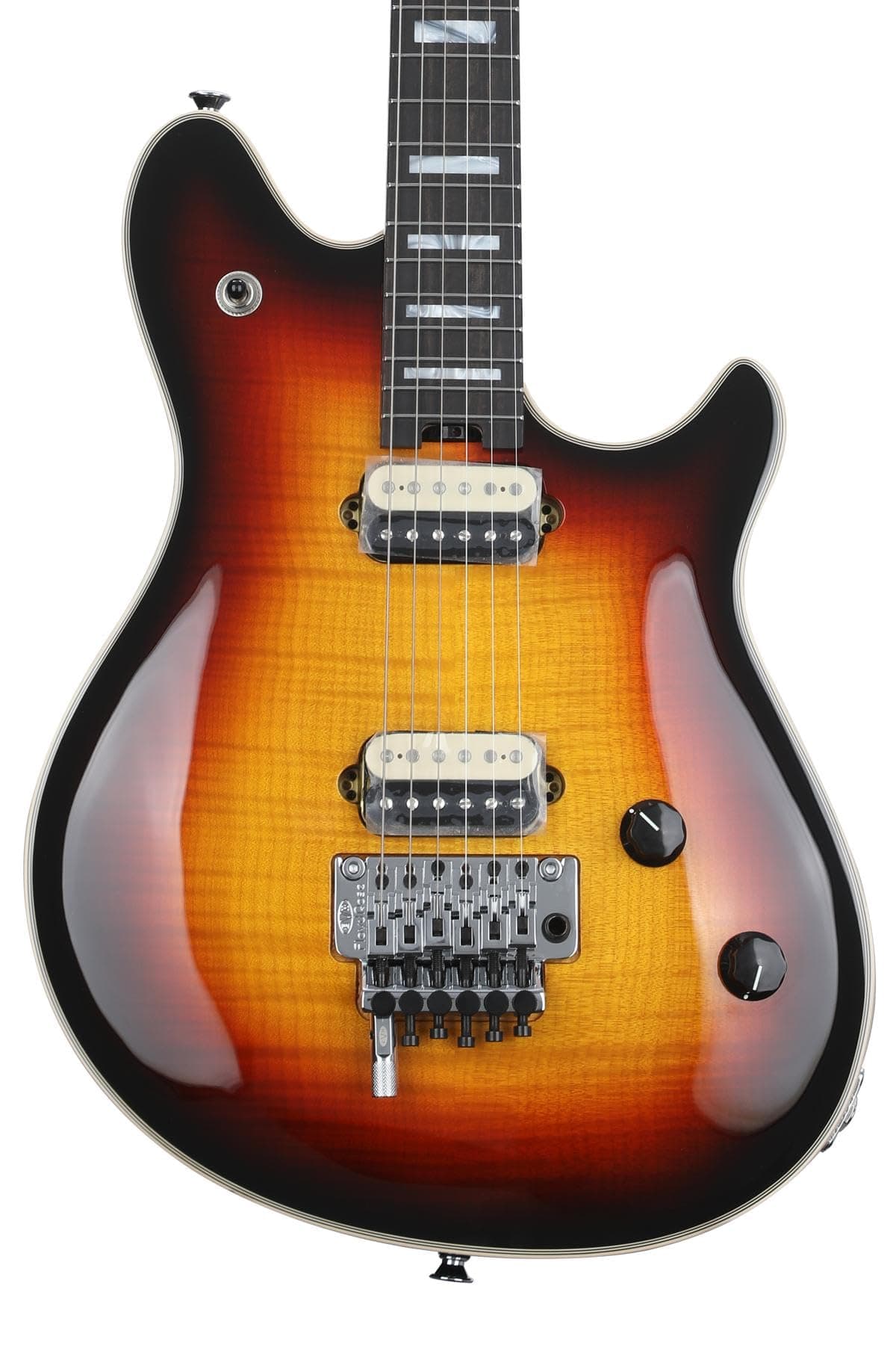 EVH Wolfgang USA 5A Guitarra Eléctrica 3-Tone Sunburst con Estuche 5107920820