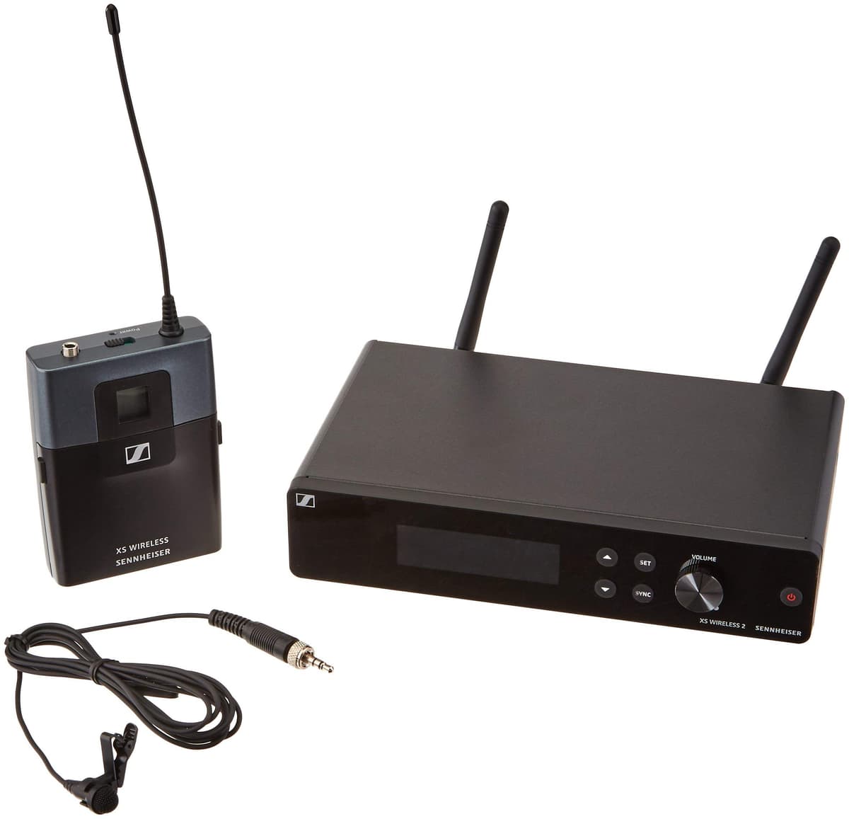 Sennheiser Conjunto de micrófono lavalier UHF XSW2-ME2 (A: 548 a 572 MHz) (Reacondicionado)