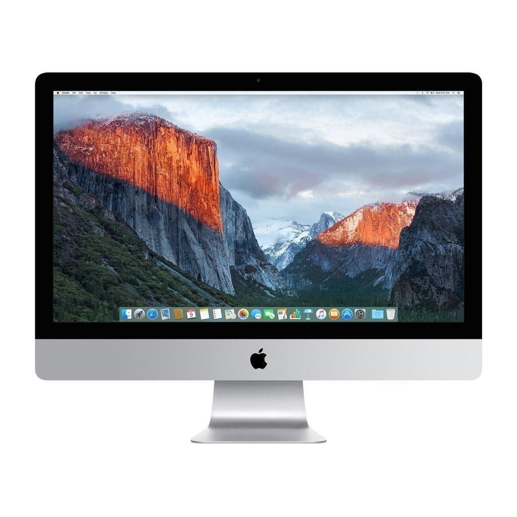 Apple iMac MK482LL/A 27" Intel Core i5-6600 X4 3.3GHz 8GB 1TB, Plata (Reacondicionado)