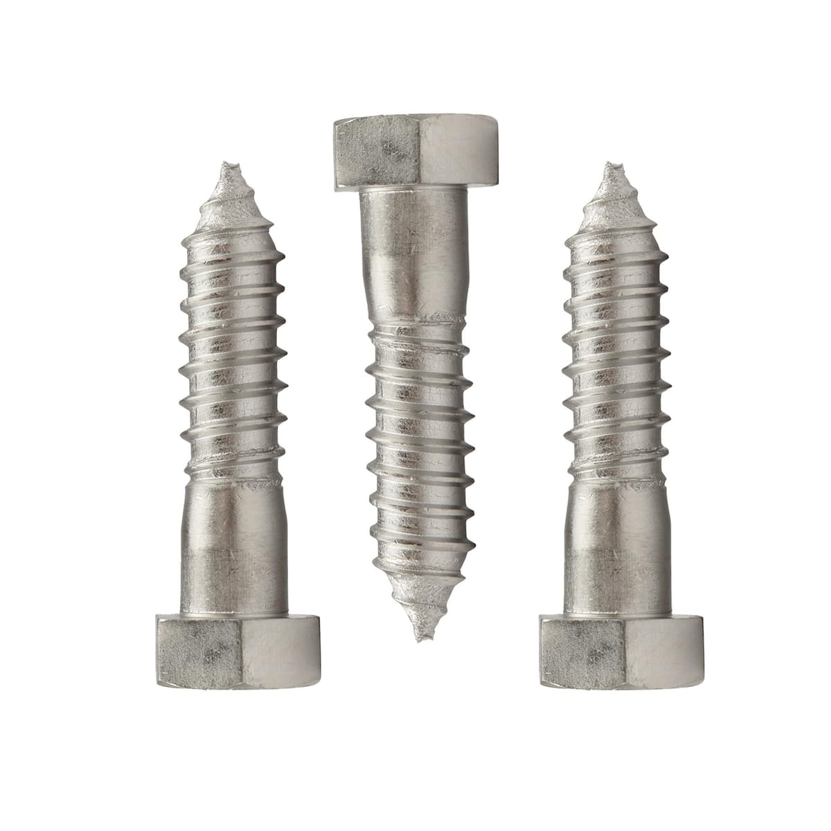 Conquest Lag Bolts 3/4" x 3" Hex Head 316 Acero Inoxidable (25 Pack) LB6SS-34X3-25PK