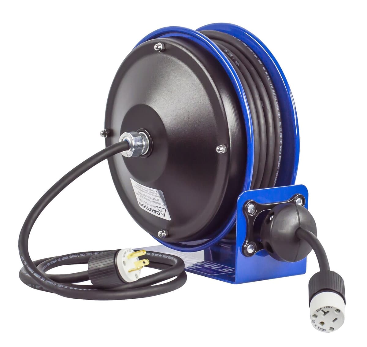 Enrollacables Coxreels PC10-3016-A, 30' 12 AWG con tomacorriente simple