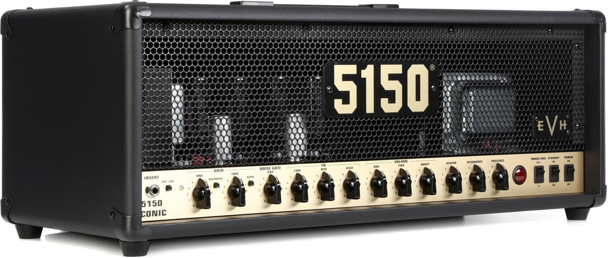 EVH 5150 Iconic Series Cabezal Amplificador 80W EL34 - Black/Gold 2258400000