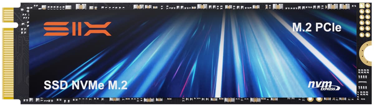 SIX X15000 NVMe M.2 SSD 4TB PCIe Gen5 x4 - Rendimiento secuencial ultra-rápido SIX SSD - 10