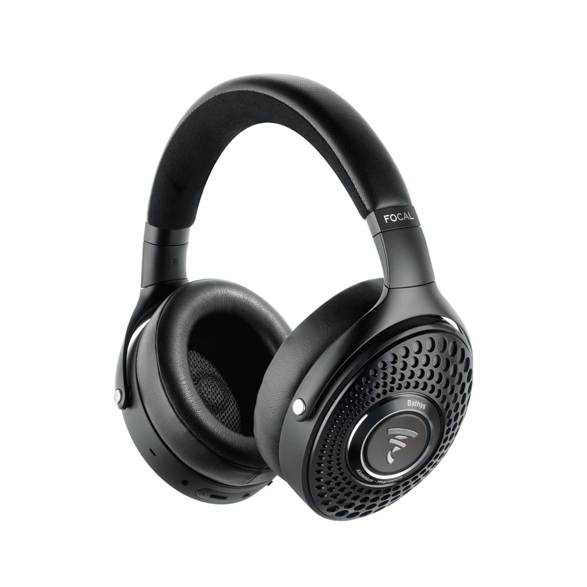 Focal BATHYS - Auriculares circumaurales Bluetooth Hi-Fi con ANC (Black Stealth) FOAHALNOMB0B800