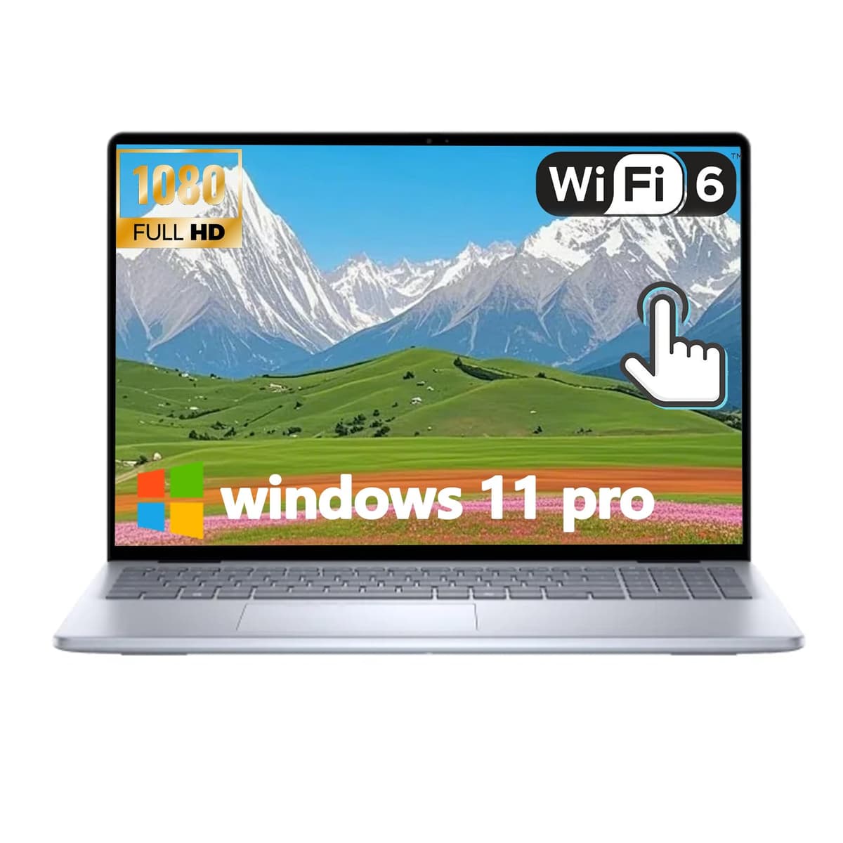 Dell Inspiron 16" táctil - Intel Core 7 150U, pantalla 16'' FHD+ antirreflejo (1920 x 1200), Windows 11 Pro, gráficos integrados, teclado retroiluminado, lector de huellas, 32 GB RAM, 1 TB SSD Dell Inspiron 16 TOUCH