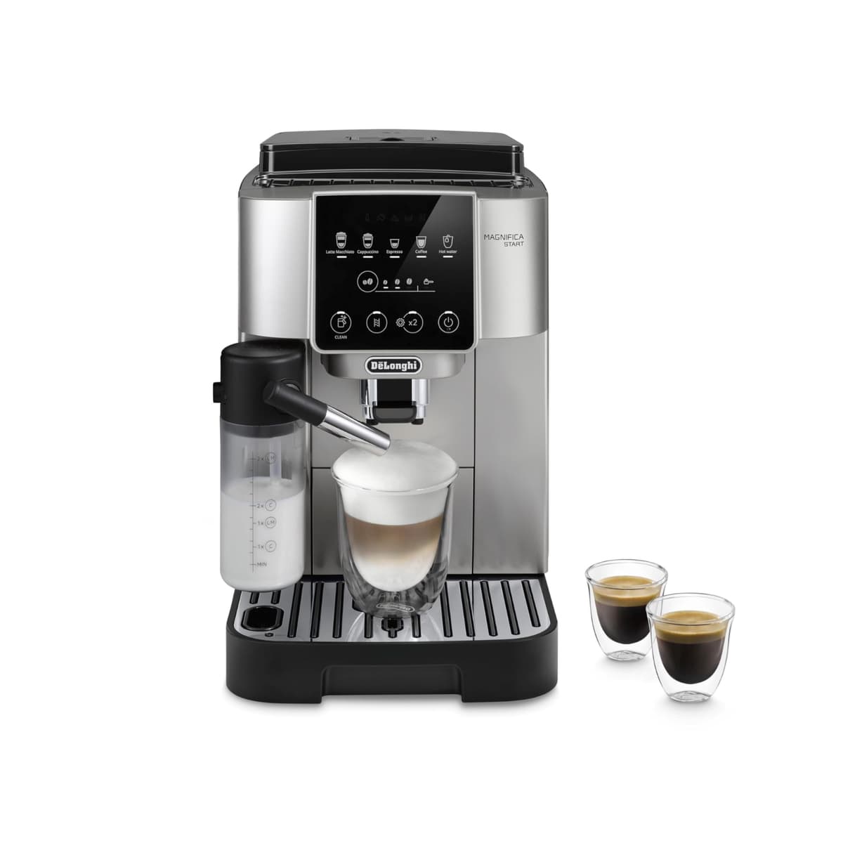 De'Longhi Magnifica Start - Espresso automático con espumador automático y molinillo (ECAM22080SB)