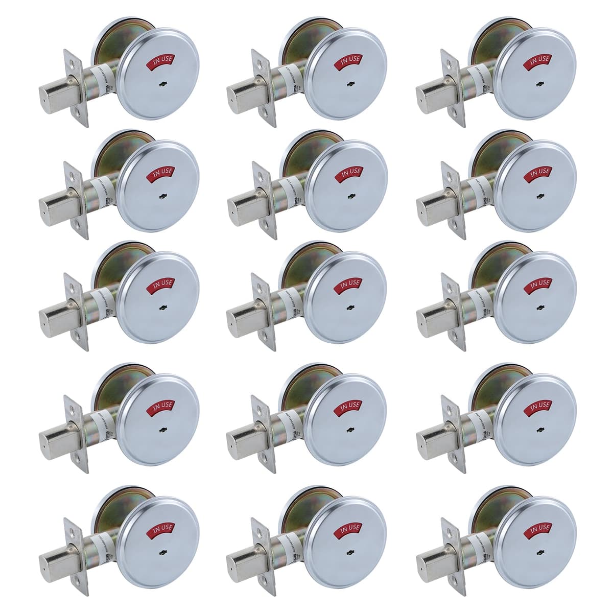 NEWBANG HARDWARE Cerrojo de grado 2 para uso comercial de privacidad-15P GRD2-Deadbolt-15P