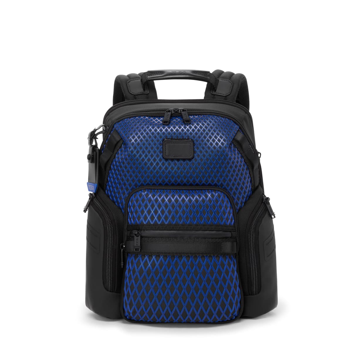 TUMI - Mochila de Navegación Alpha Bravo - Bolsa para Viajes y Uso Diario - Apta para Laptop de hasta 15" - 16.0" X 14.0" X 7.3" - Azul Eléctrico 156486-1324