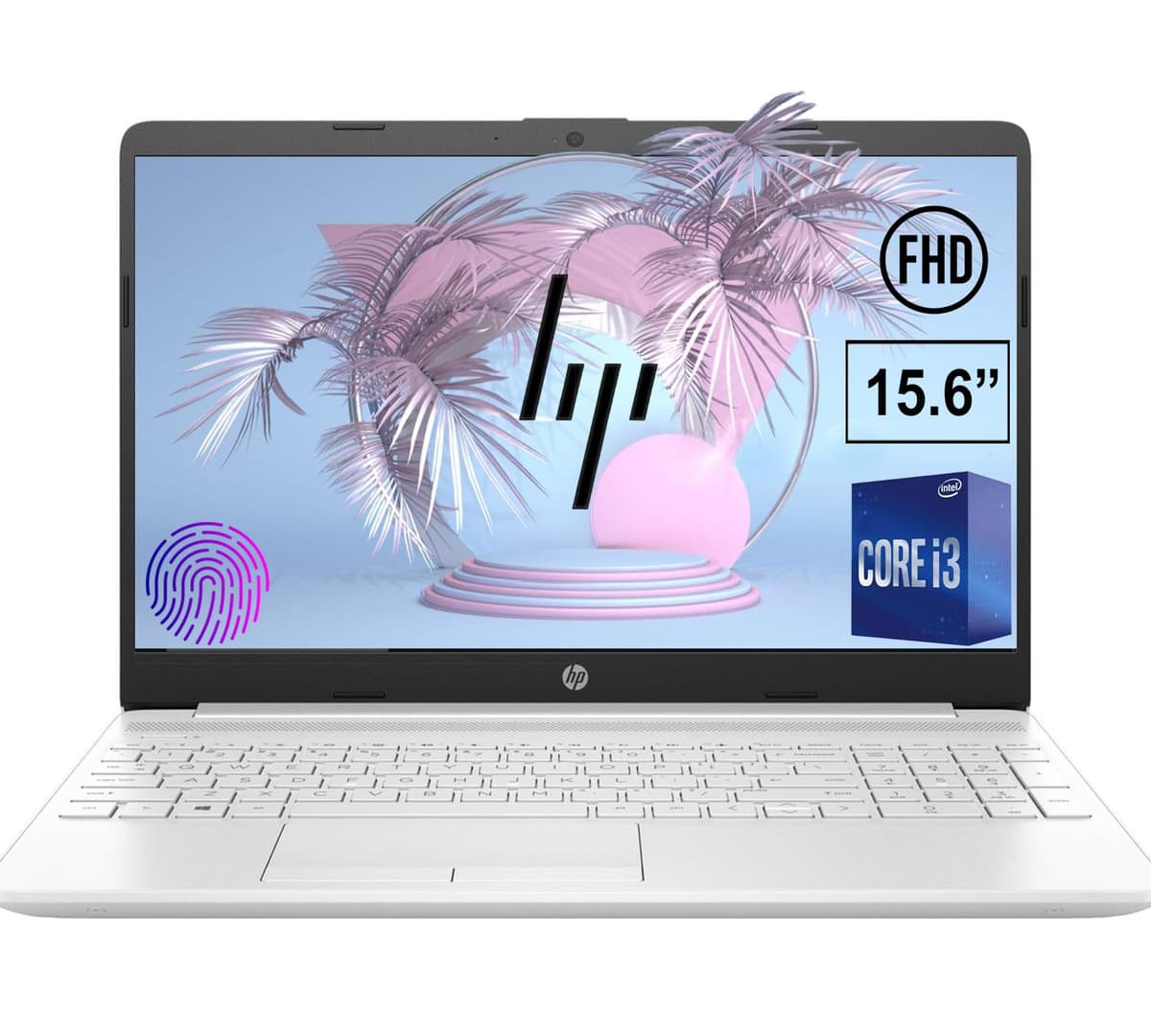 HP 15.6" i3-1115G4 64GB RAM 2TB SSD Windows 10 Huella 720p Natural Silver 3033I3