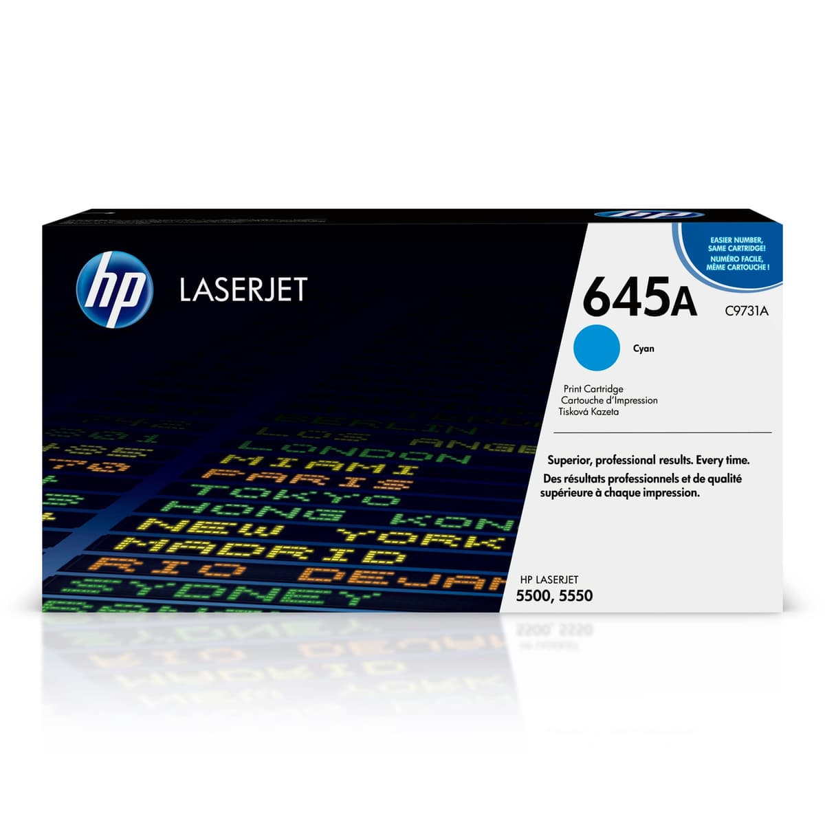 HP 645A Cartucho de Tóner Cian (C9731A)