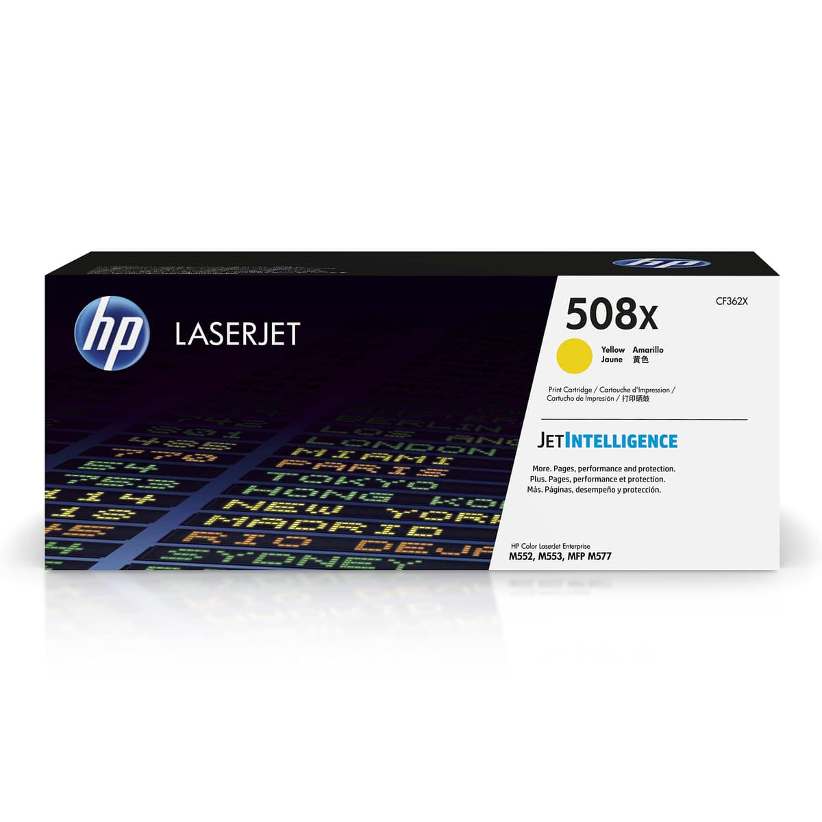 HP 508X Yellow High-Yield Toner Cartridge 508X (CF362X)