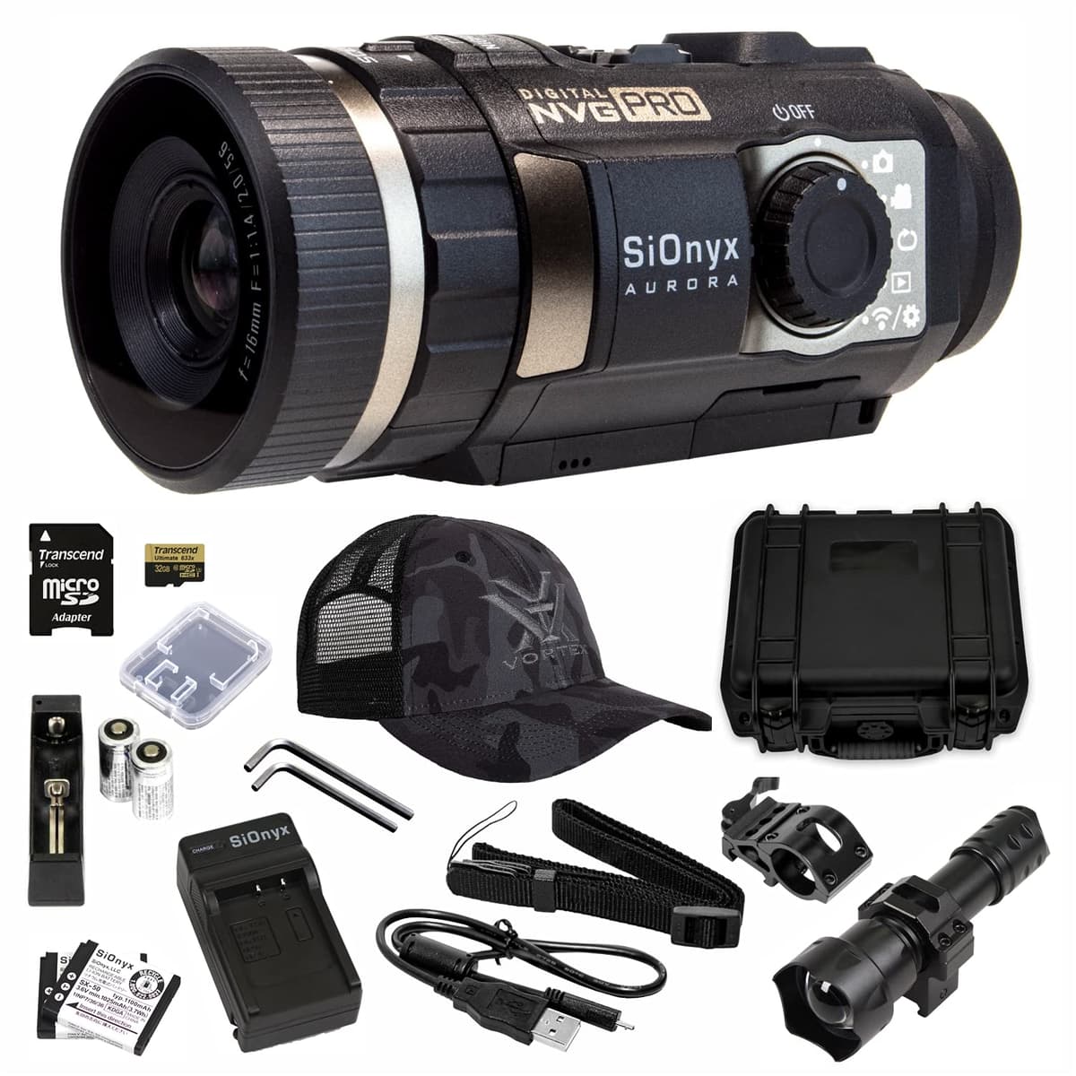 Wearable4U SiOnyx Aurora Pro Explorer Edition - Cámara digital de visión nocturna a color K011400