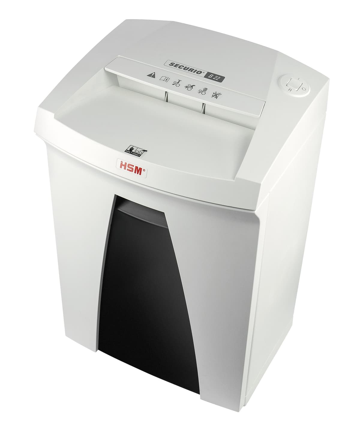 HSM SECURIO B22c trituradora cross-cut 12-14 hojas, cubo 8.7 gal HSM1833
