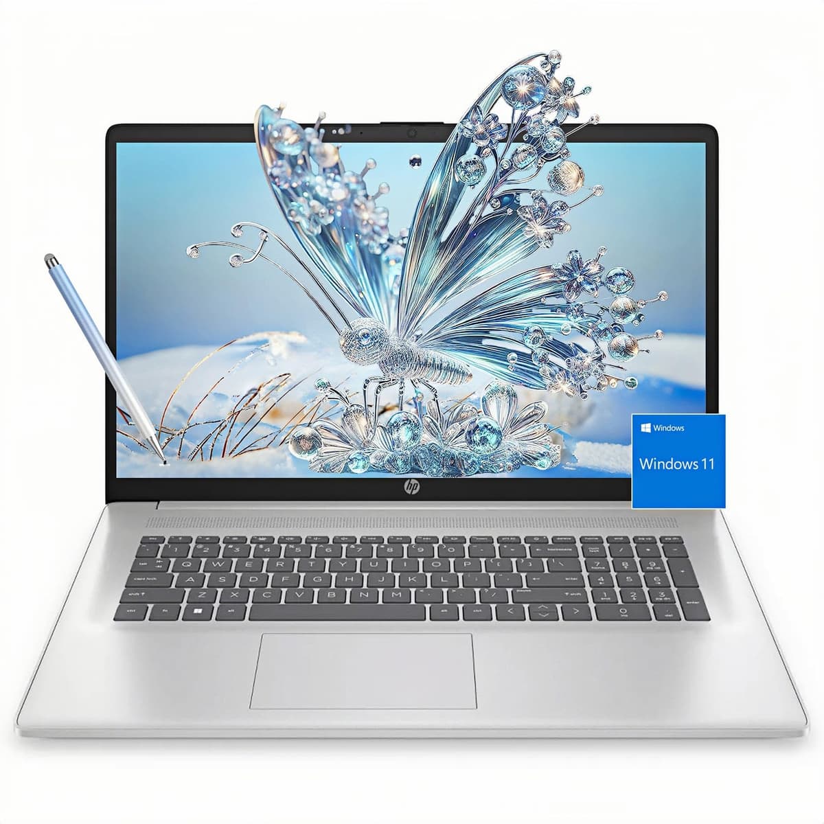 HP Portátil Táctil 17" - Windows 11 - Lápiz Stylus - AMD Ryzen 5 7530U - Estudiantes Universitarios y Negocios - Laptop 2024 en Oferta - Wi-Fi 6 - Pantalla Grande (32GB RAM | 1TB PCIe SSD)