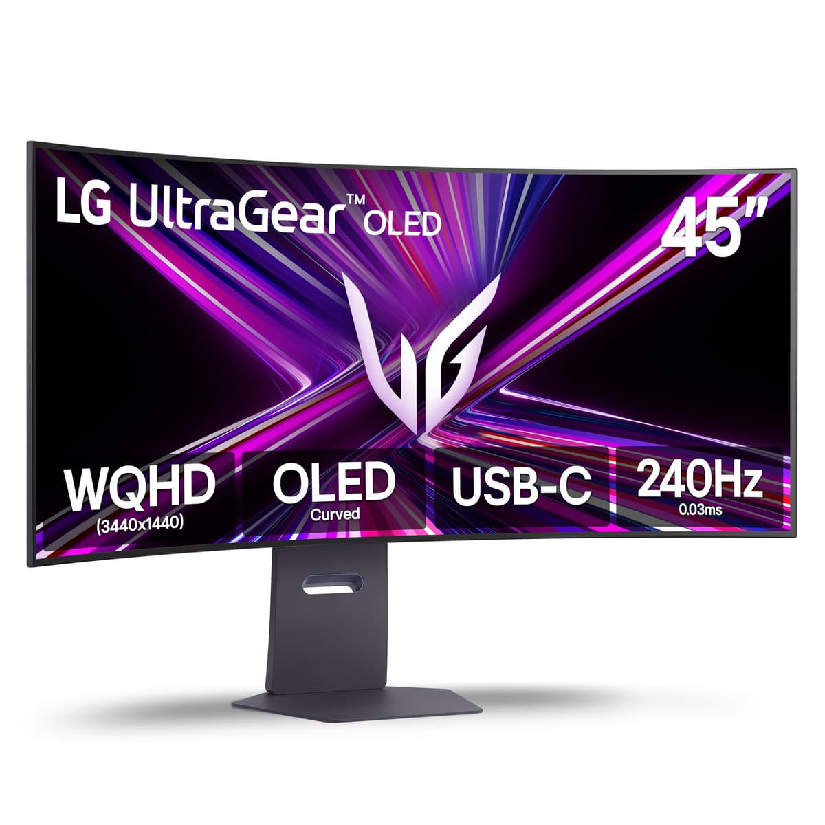 LG 45GX900A-B UltraGear OLED 45" WQHD Curvo 240Hz 0.03ms 45GX900A-B.AUS