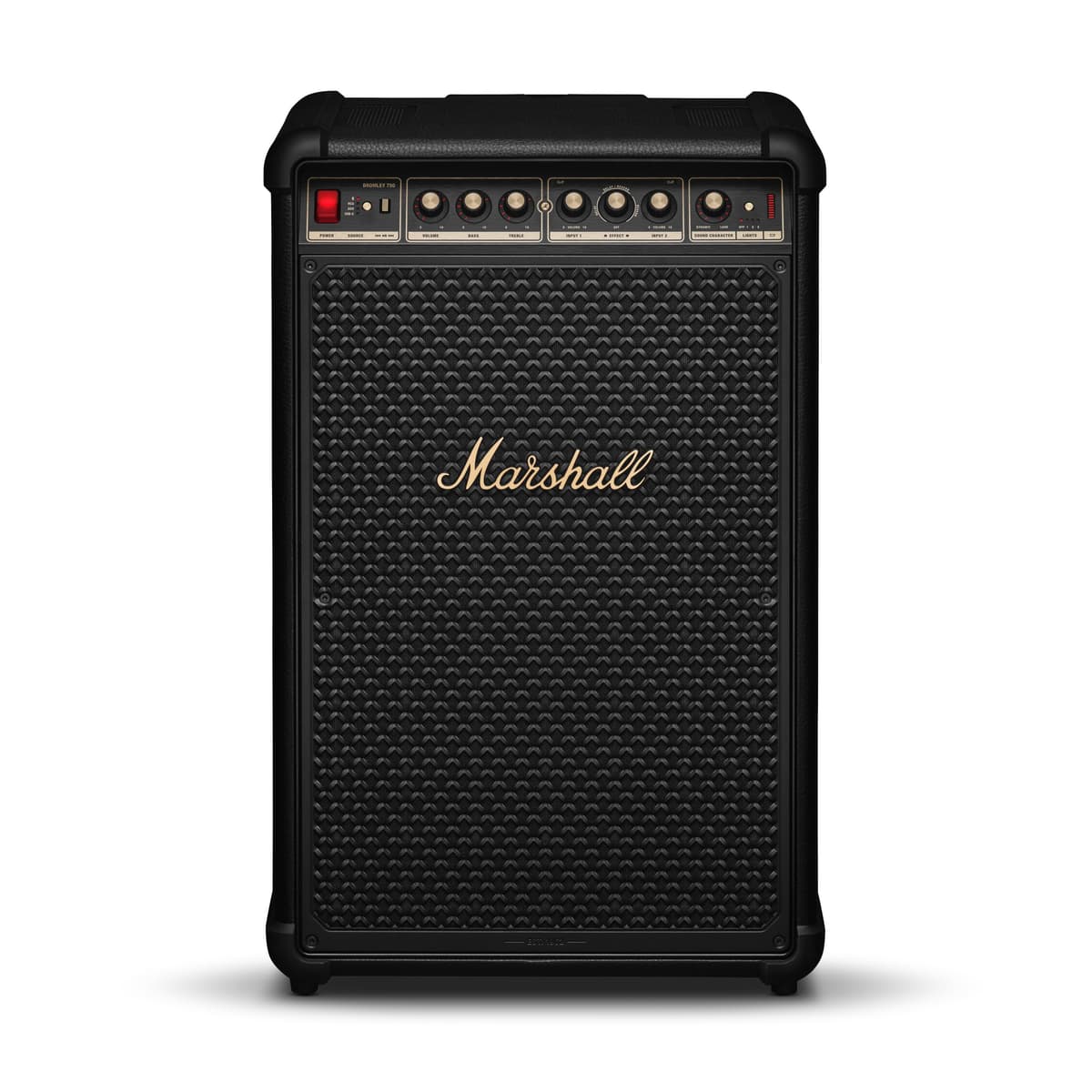Marshall Bromley 750 Altavoz portátil inalámbrico para fiestas - Negro y Brass 1009224