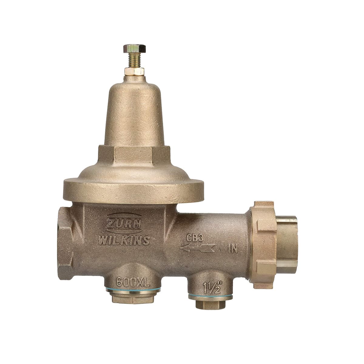Zurn Wilkins 112-600XL 1-1/2" Válvula reductora de presión 600XL para agua