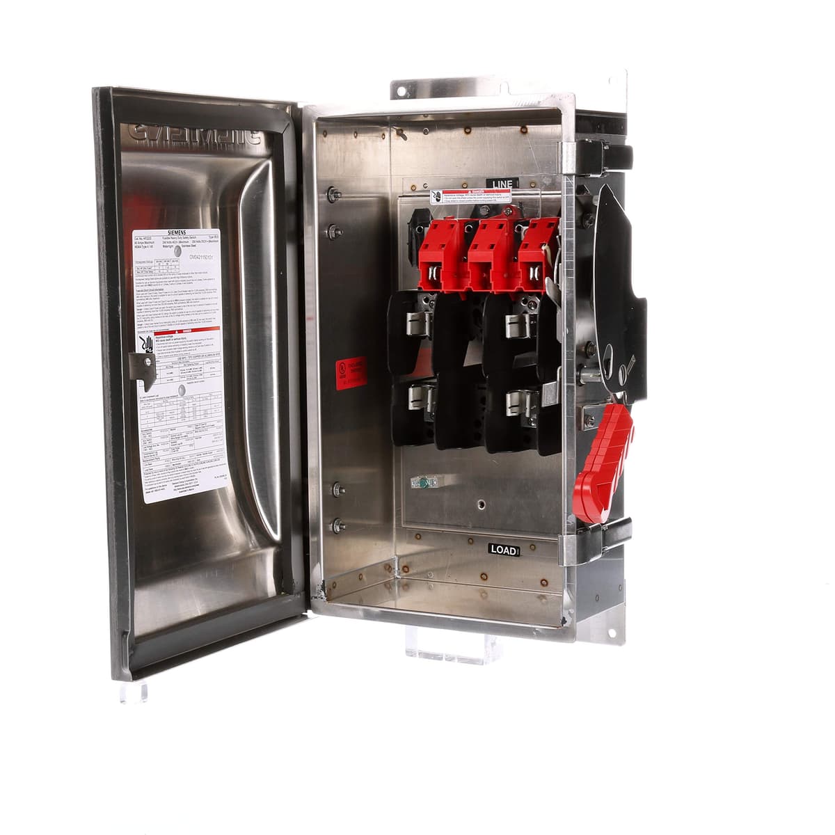 Siemens HF222S 60A 2P 240V Interruptor de seguridad fusible Tipo 4X