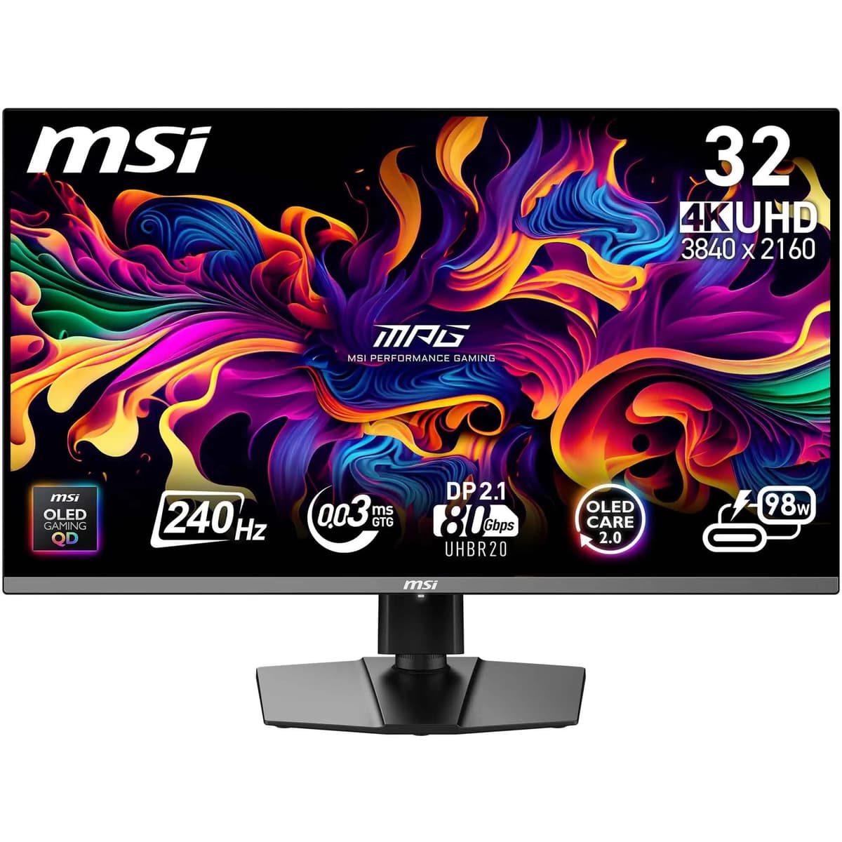 MSI MPG 322URXDE QD-OLED 9S6-3DD29A-021
