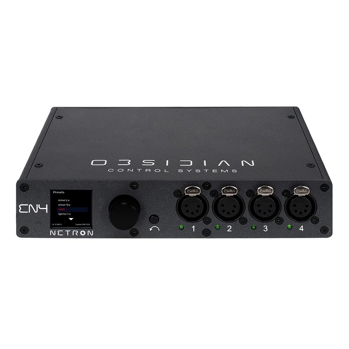 Obsidian Control Netron EN4 Puerta de enlace de Ethernet a DMX NRE012