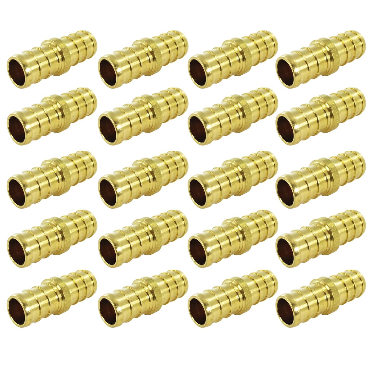 PEX GUY 1/2" - Acopladores de latón (1000 pcs) para PEX, sin-plomo C-E-T