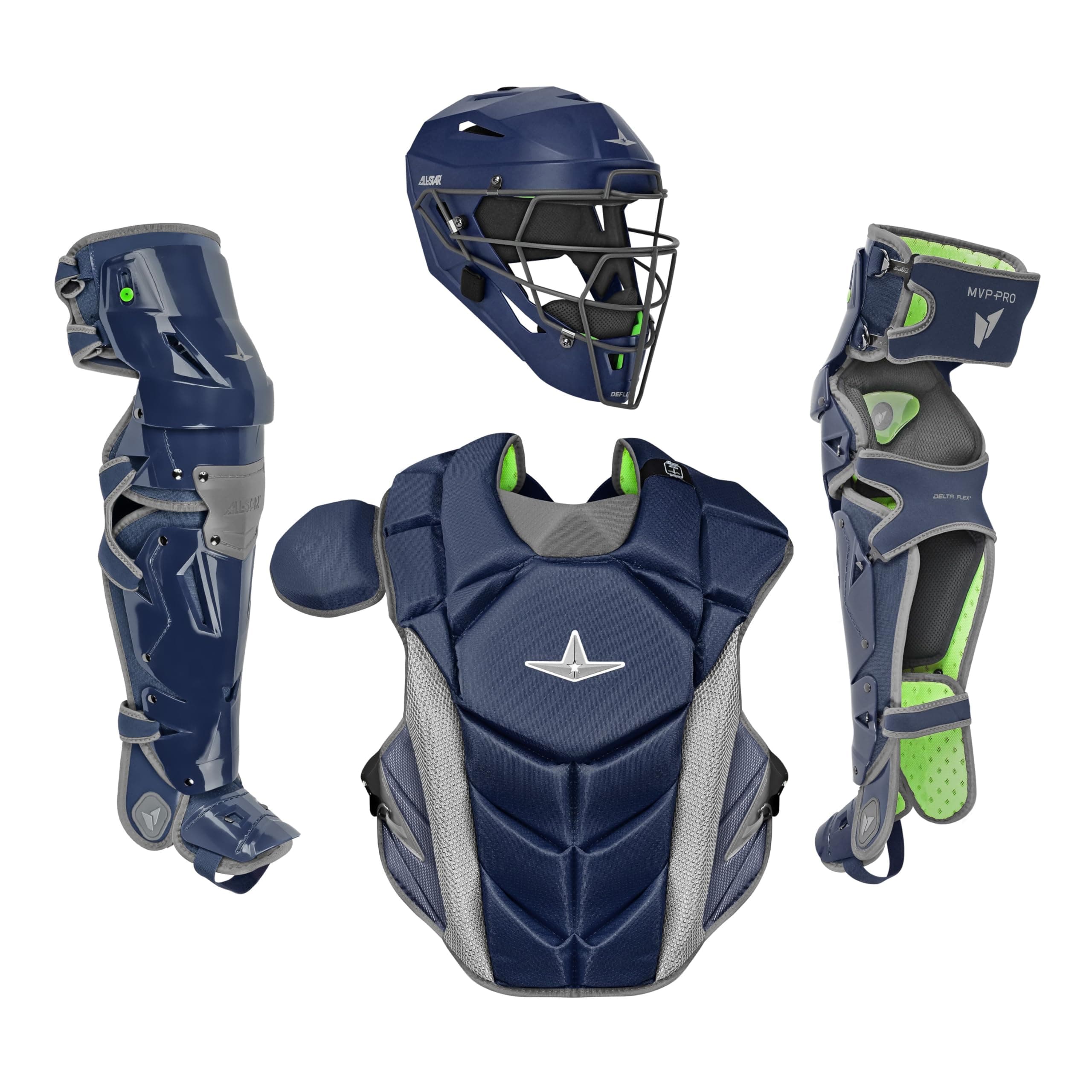 All-Star MVP-PRO Series Catcher's Kit, NA/GPH, Medium CKCC-5-LT-MED-NA_GPH