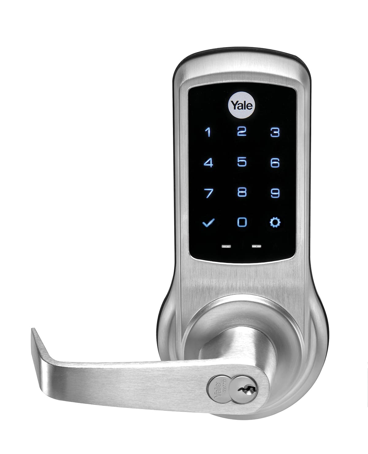 Yale AU-NTB620-NR x 2803 x 626 nexTouch Teclado de Seguridad, Pantalla Táctil Capacitiva, Sin Radio, Aluminio