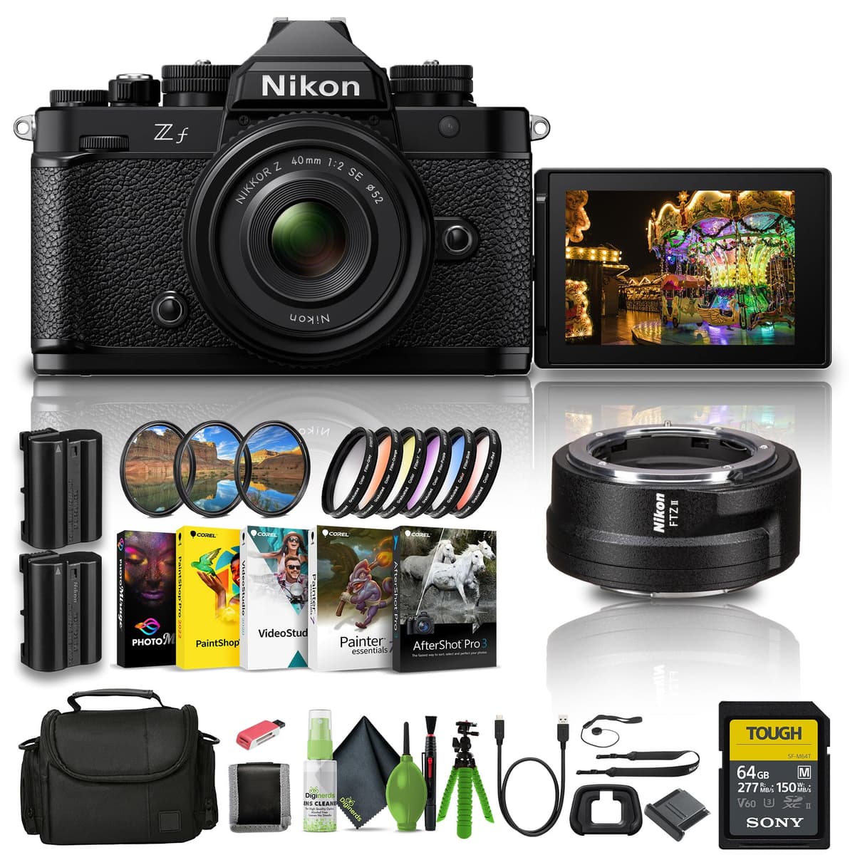 Nikon Zf 24.5MP Mirrorless + NIKKOR Z 40mm f/2 (SE) + FTZ II + Accesorios 1763_EDI_3