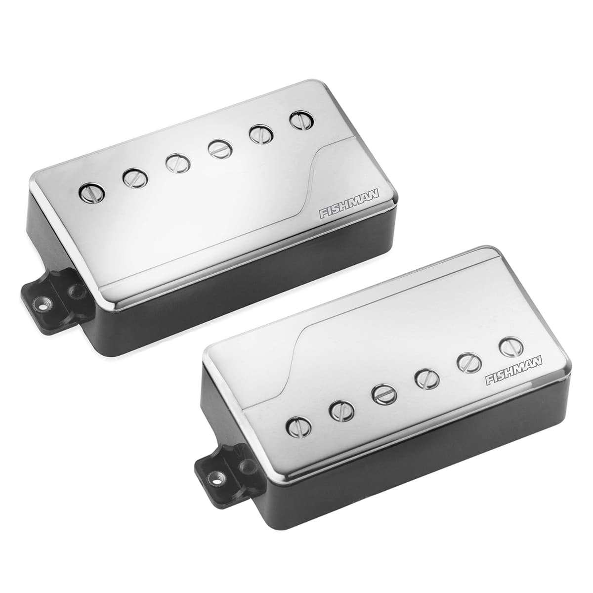 Juego de Pastillas Humbucker Fishman Fluence Classic con Tapa de Níquel EFI PRF-CHB-SN2