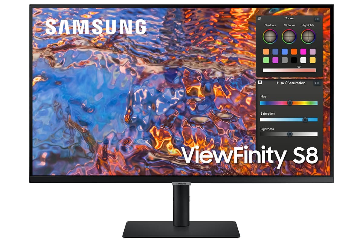 SAMSUNG ViewFinity S80PB 32" UHD - DCI-P3 98%, VESA DisplayHDR 600, IPS, USB-C, Matte S32B804PXN