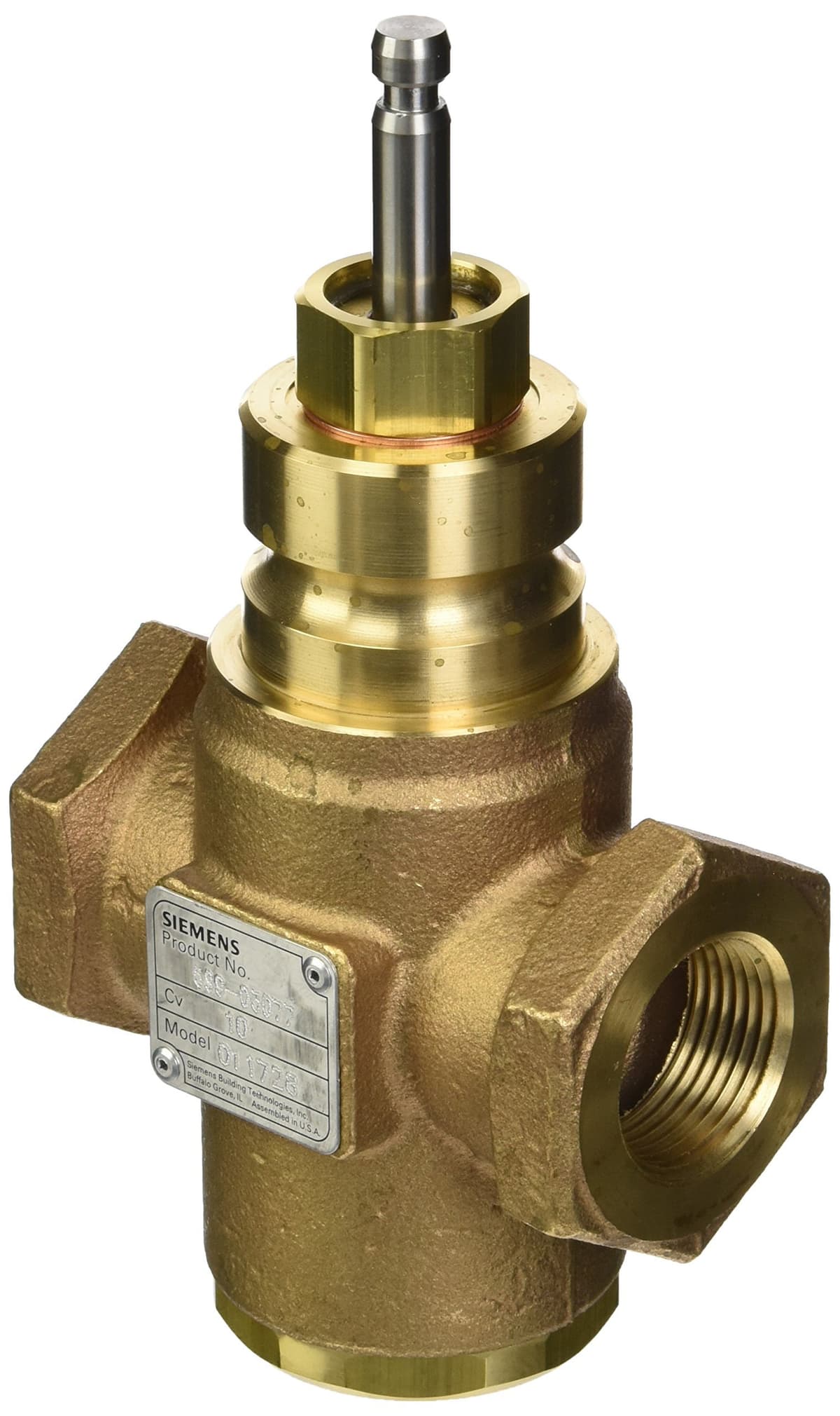 Siemens 599-03077 Válvula 1" NC, 10.0 CV, SS, ANSI 250