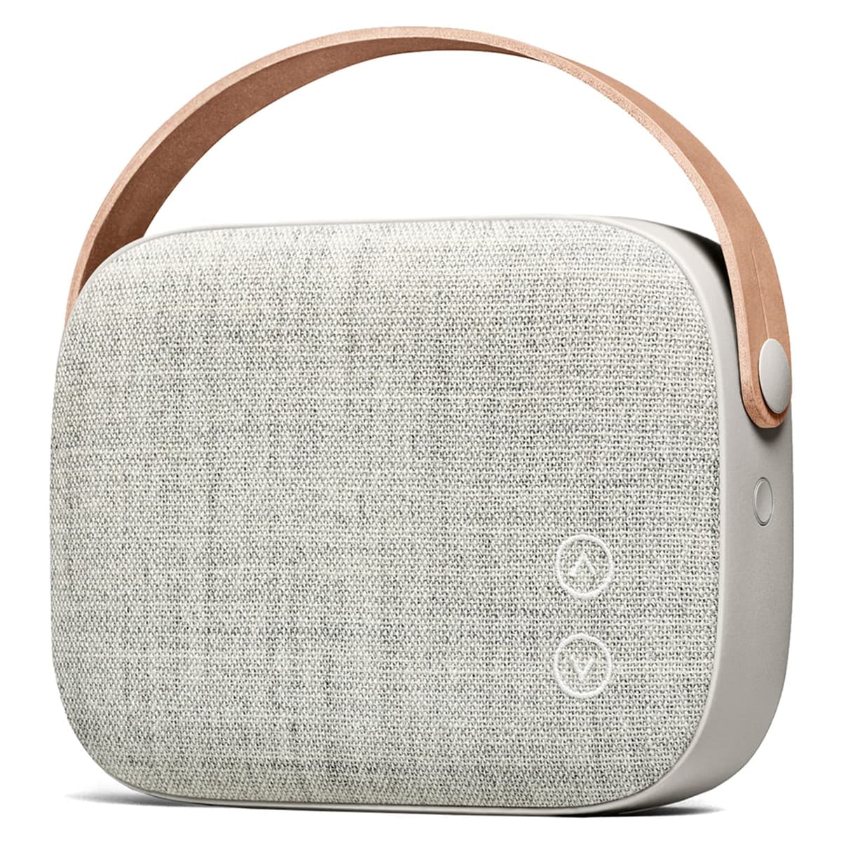 Vifa Helsinki Altavoz Bluetooth Portátil Mini - IPX4, HD Stereo, Diseño Nórdico (Sandstone Grey) 02160-VH