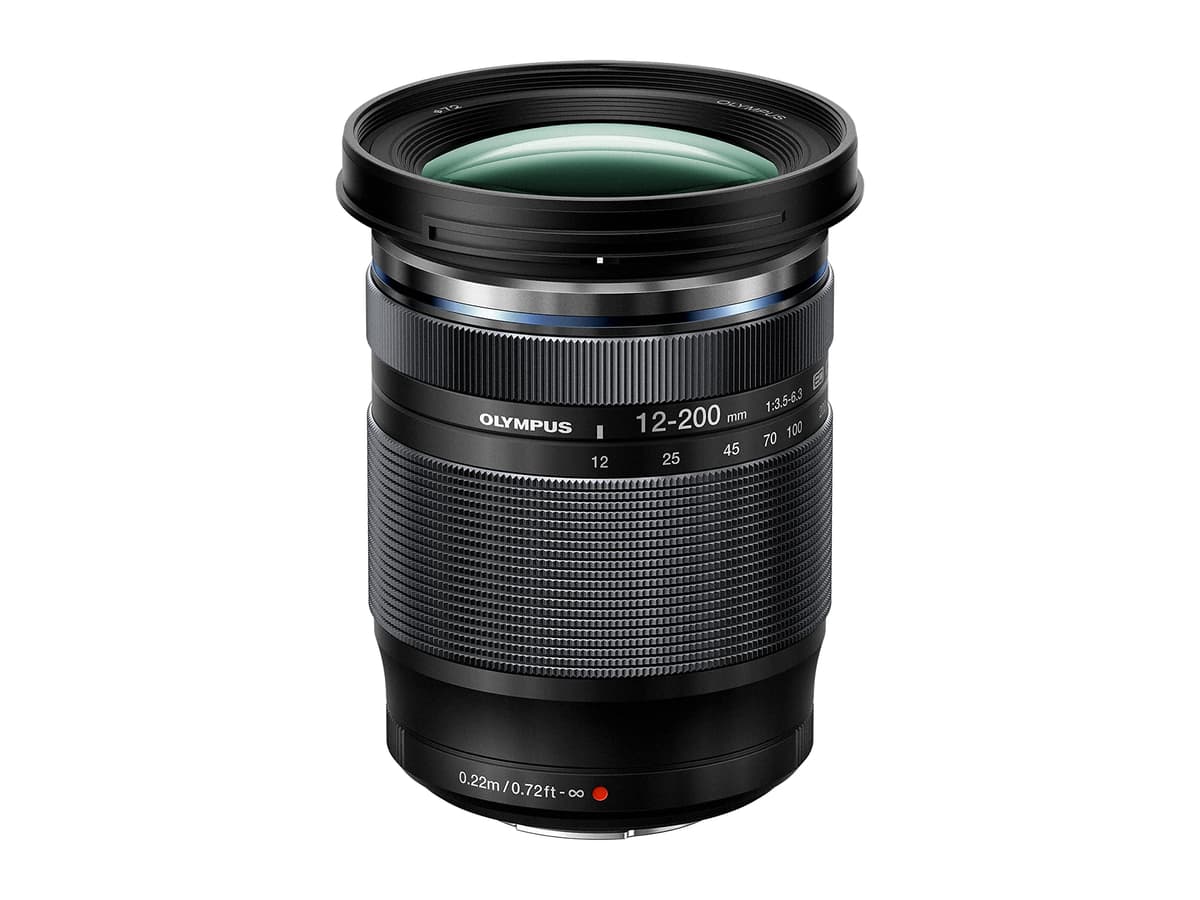 OM SYSTEM M.Zuiko 12-200mm F3.5-6.3 para Micro Four Thirds, zoom 16.6X, diseño sellado contra la intemperie V316030BU000