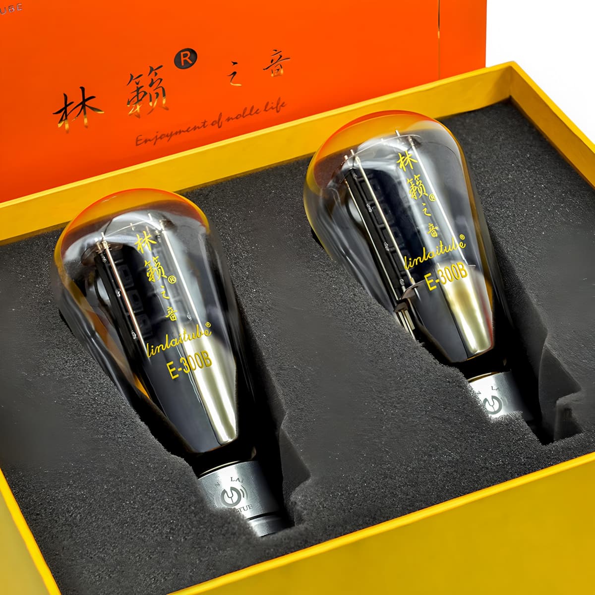 AMPTATA Matched Pair LINLAI E-300B Vacuum Tube Amplifier Valve Factory E-Series (Flagship Version)