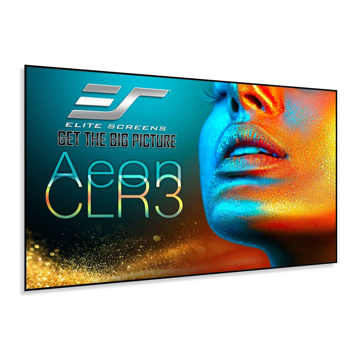 Elite Screens Aeon CLR3 EDGE FREE 115" Pantalla ALR CLR-CINEGREY AR115H-CLR3