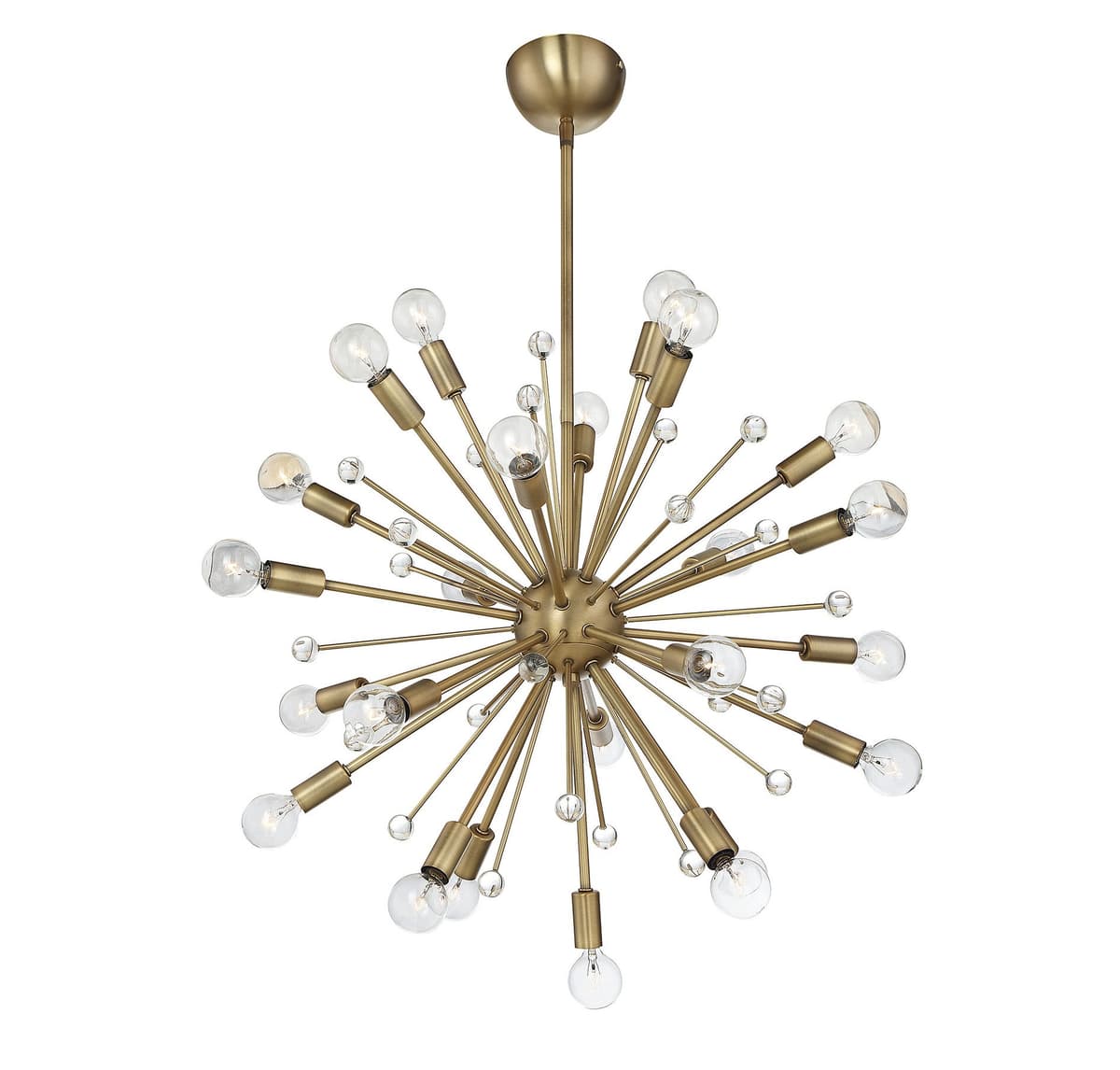 Savoy House Lámpara Colgante Galea Sputnik 24 Luces Warm Brass 7-6099-24-322