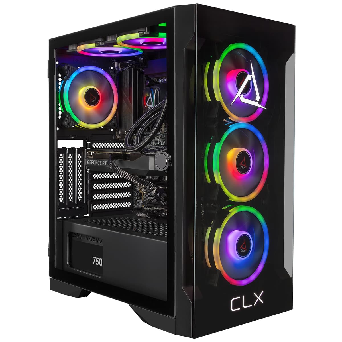 CLX Set Gaming PC - Intel Core i9-14900KF, GeForce RTX 5060 Ti, 32GB DDR5, 2TB NVMe, 360mm AIO, Windows 11 Home TGMSETRTU5505BM