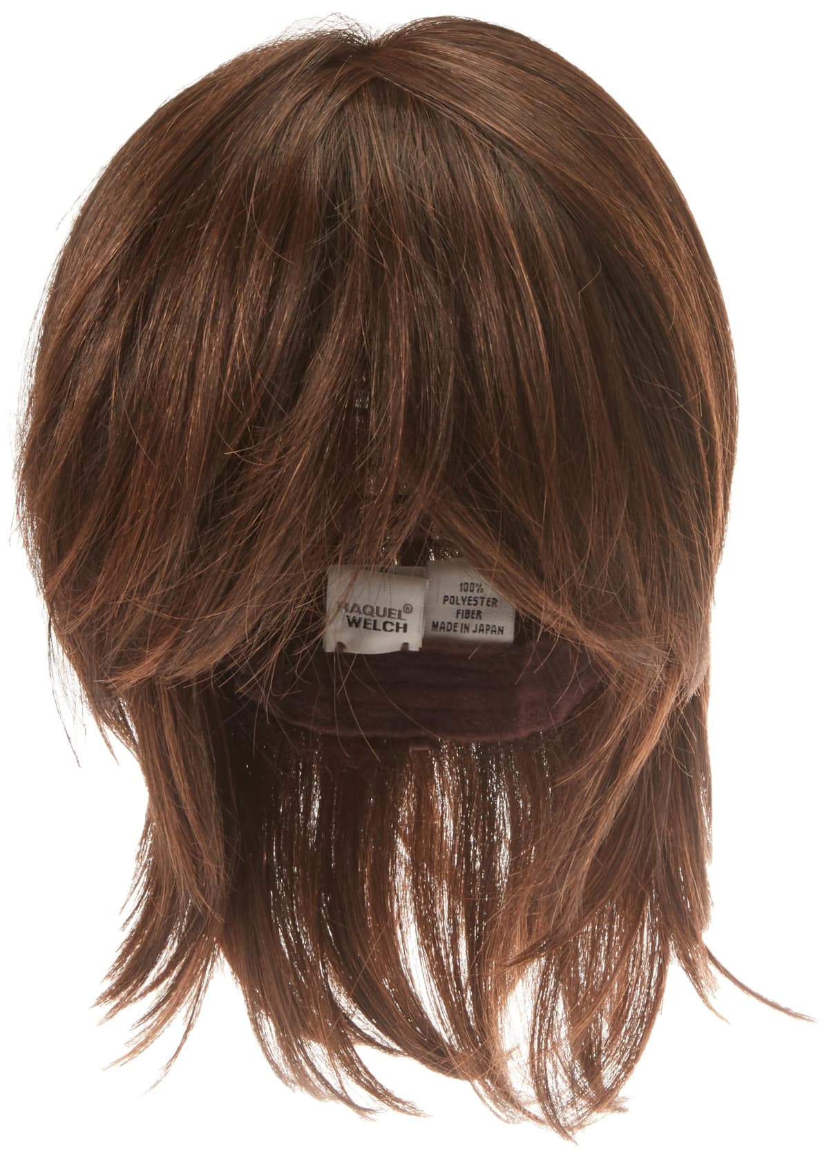 Hair u wear Raquel Welch Black Tie Chic - Wig media melena en capas, RL6/30 Copper Mahogany