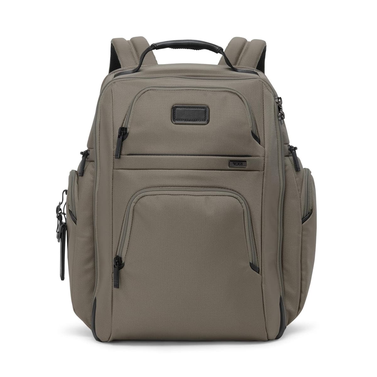 TUMI - Mochila Alpha Brief Pack - Para Hombre y Mujer para Trabajo y Viaje con Correa Acolchada Ajustable - Compatible con Pantallas de Hasta 15" - Gris Aleación 158957-A872