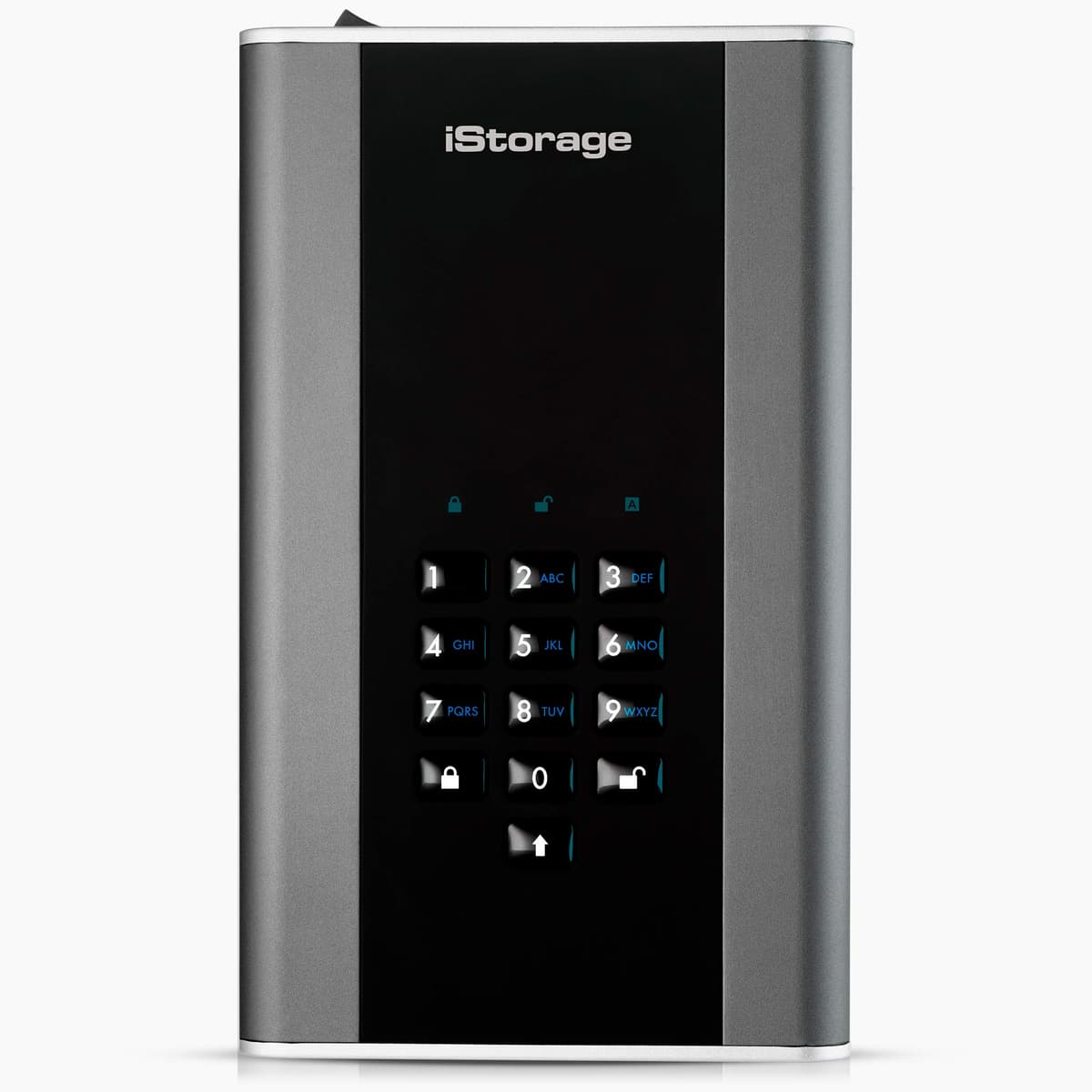 iStorage diskAshur DT2 HDD 256-bit 26TB (FIPS 140-2 Level 3, PIN keypad) IS-DT2-256-26000-C-X