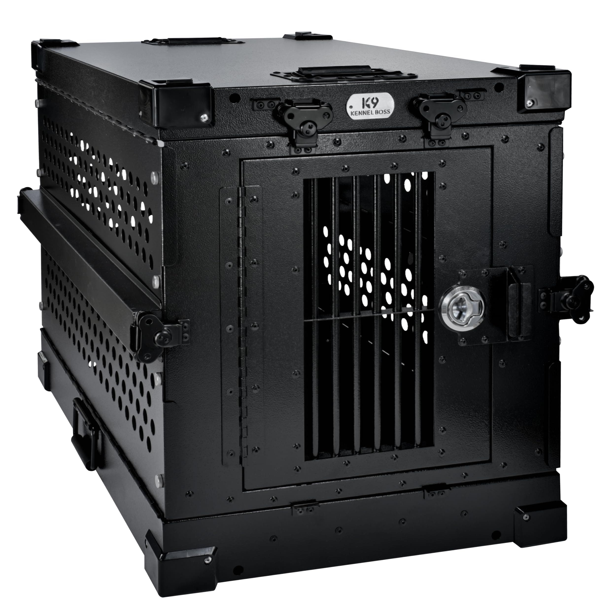 K9 Kennel Boss - Jaula para Perros Plegable de Aluminio 6523