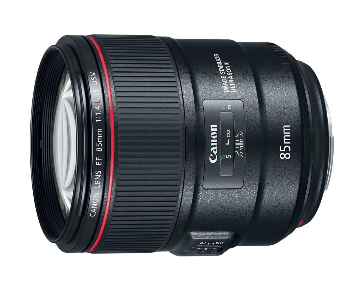Canon EF 85mm f/1.4L IS USM Lente DSLR con estabilización (Renewed) 2271C002-cr