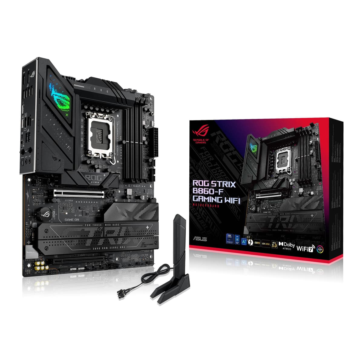 Repuesto Asus Rog Strix B860-F Gaming WiFi Intel B860 LGA 1851 (Socket V1) ATX 90MB1JG0-M0EAY0