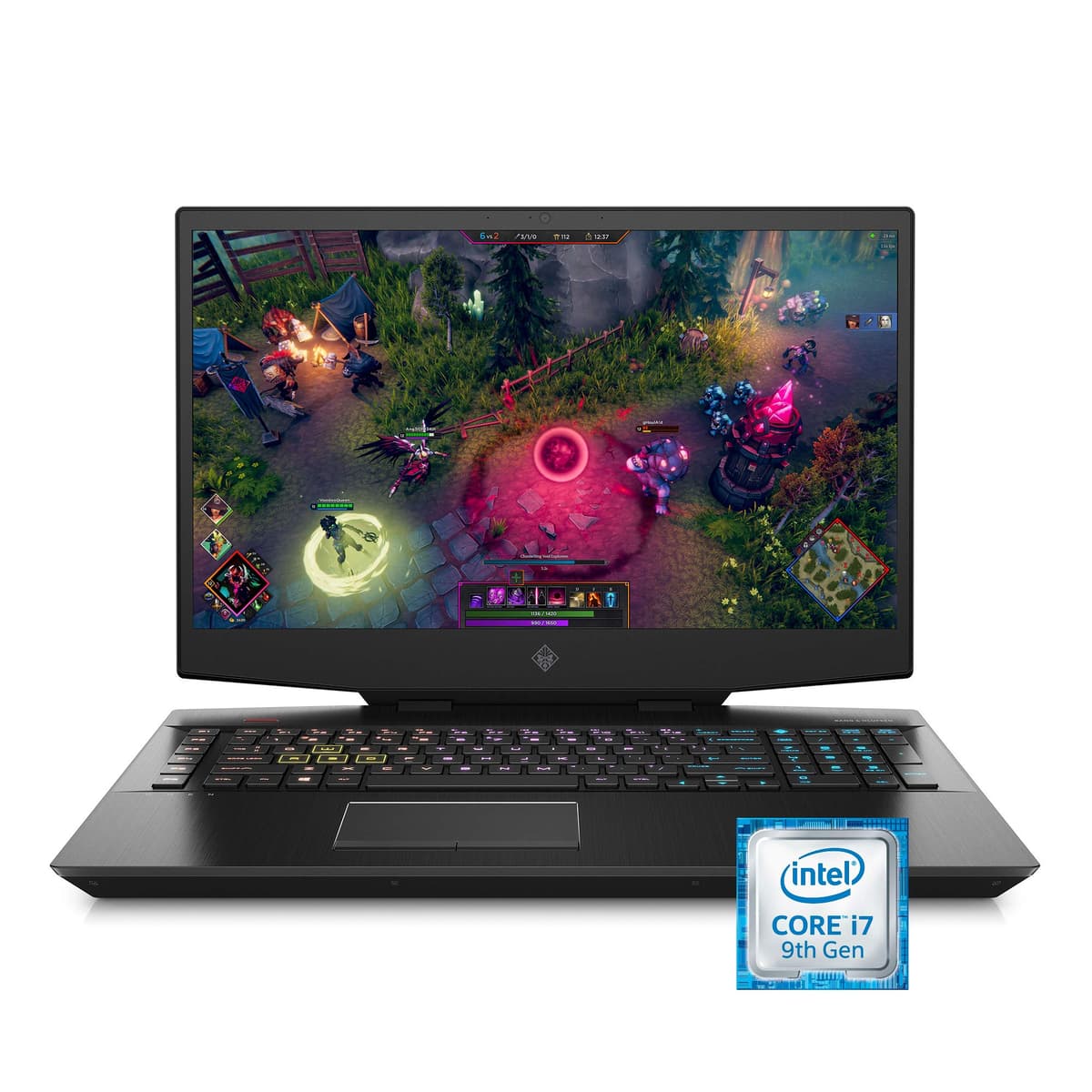 HP OMEN 17 (17-cb0080nr) Laptop gaming 17" i7-9750H, RTX 2070 8GB, 16GB, 512GB SSD 7FT30UA#ABA