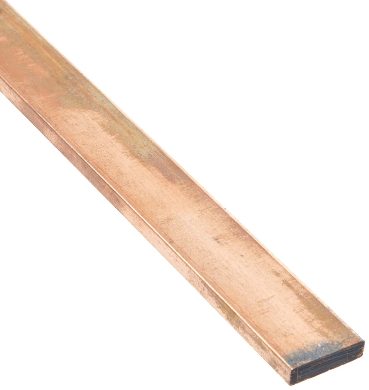 Online Metals Barra rectangular de cobre 110, acabado de laminación, temple H02, ASTM B187,1" x 2" x 48" 4328