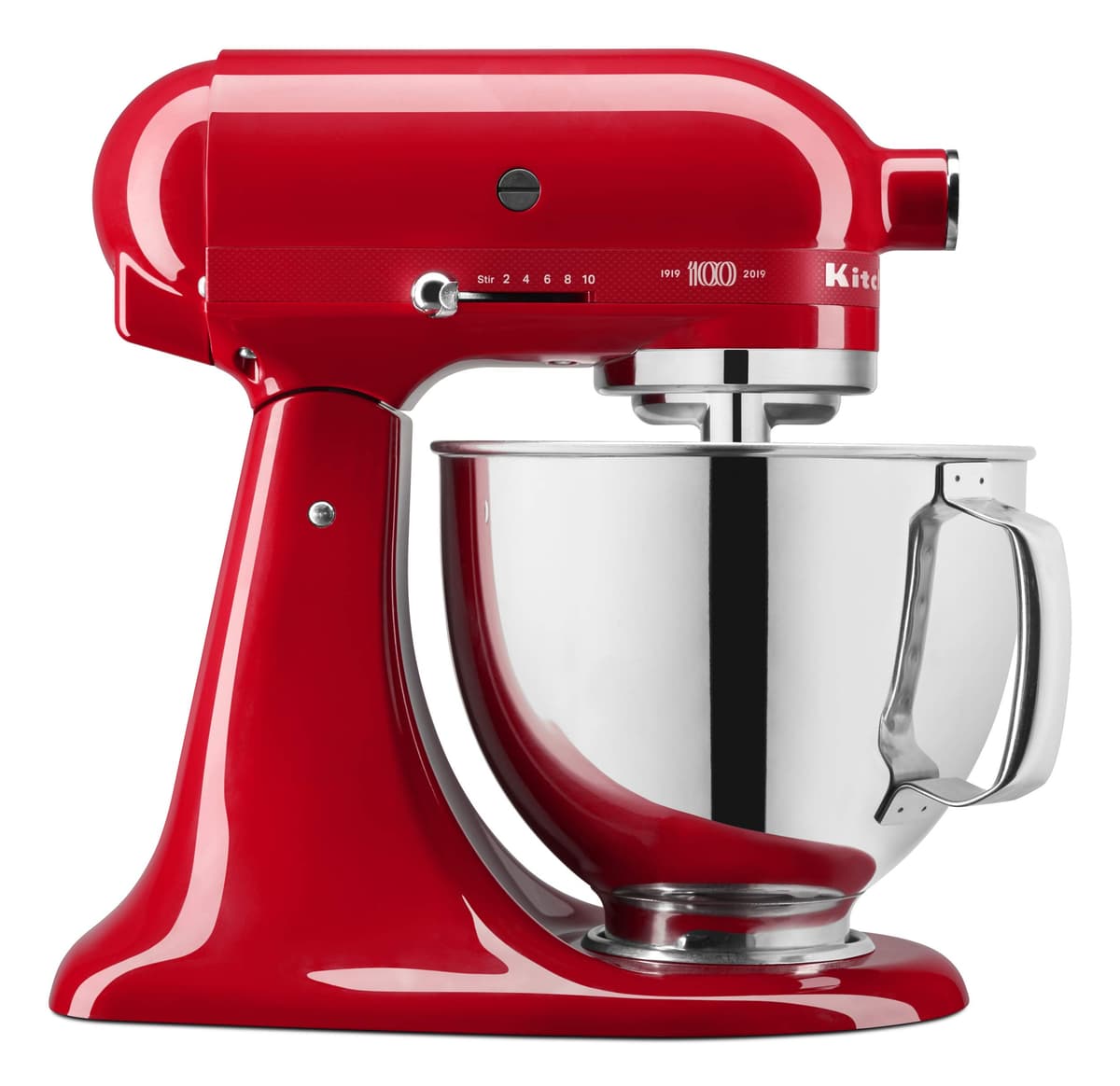 KitchenAid KSM180QHSD Queen of Hearts Limited Edition 5 Qt, Passion Red