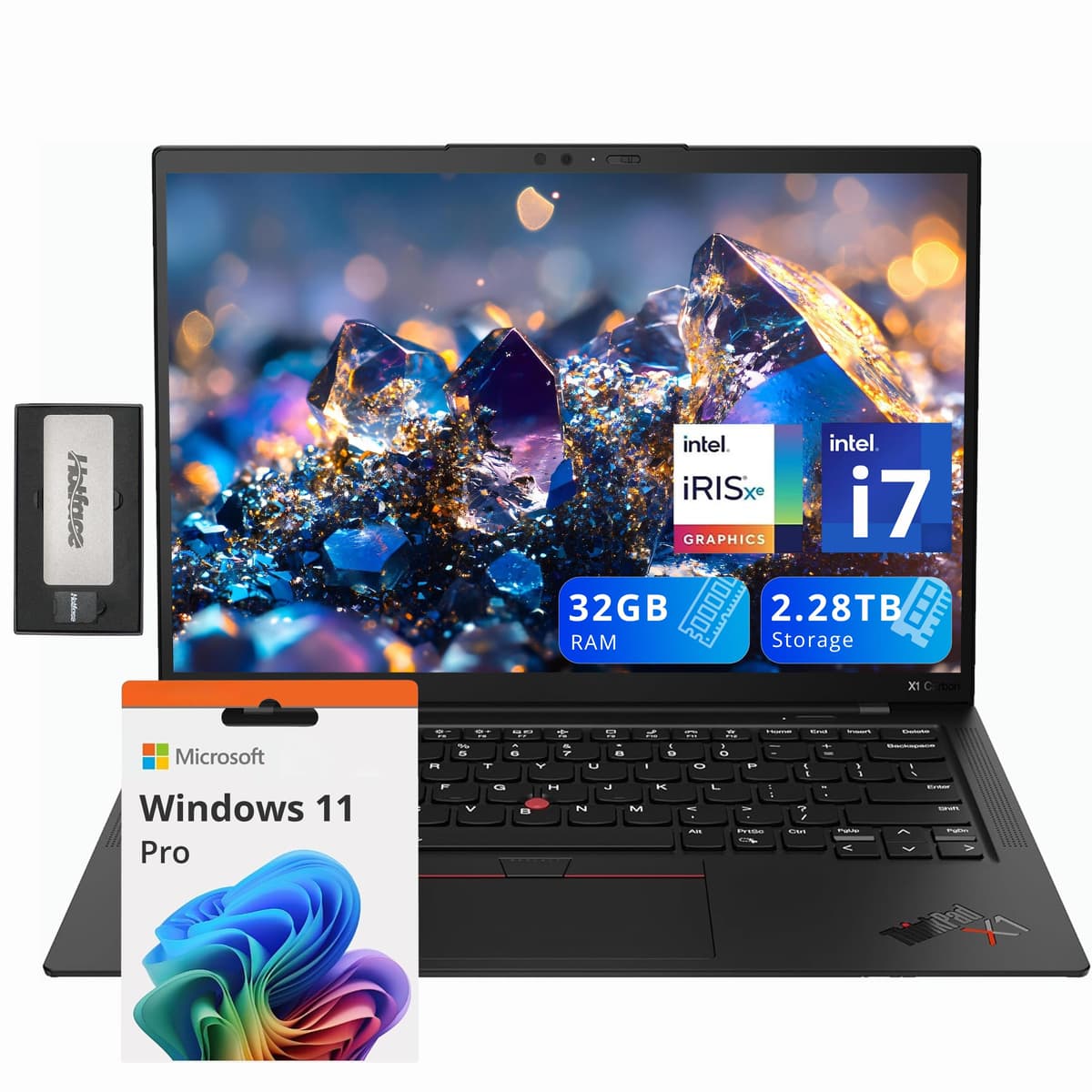 Lenovo ThinkPad X1 Carbon Gen 10 14" FHD Touch, Intel i7-1280P, 32GB, 2.28TB, Win 11 Pro