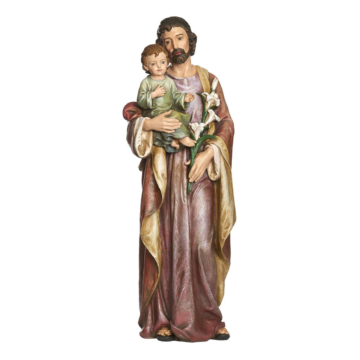 Joseph's Studio Figura San José con Niño Jesús colección Renacimiento 36.75" H 46692