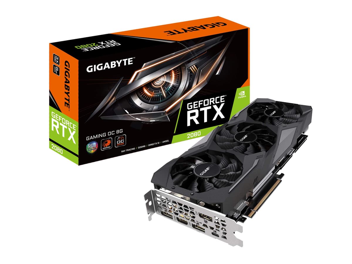 Tarjeta Gráfica Gigabyte GeForce RTX 2080 Gaming OC 8G, 3 Ventiladores Windforce, 8GB GDDR6 256 bits, GV-N2080GAMING OC-8GC